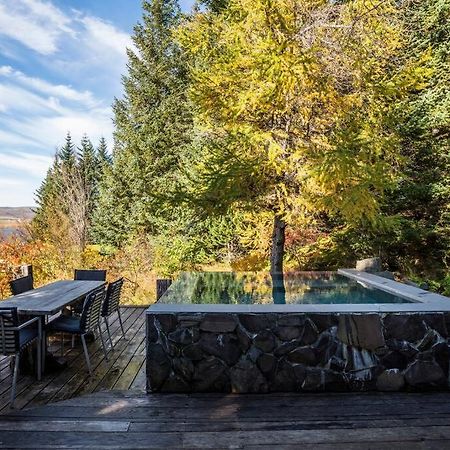 Luxury Lakefront Villa, Infinity Hot Tub And Sauna Grimsnes og Grafningshreppur Dış mekan fotoğraf