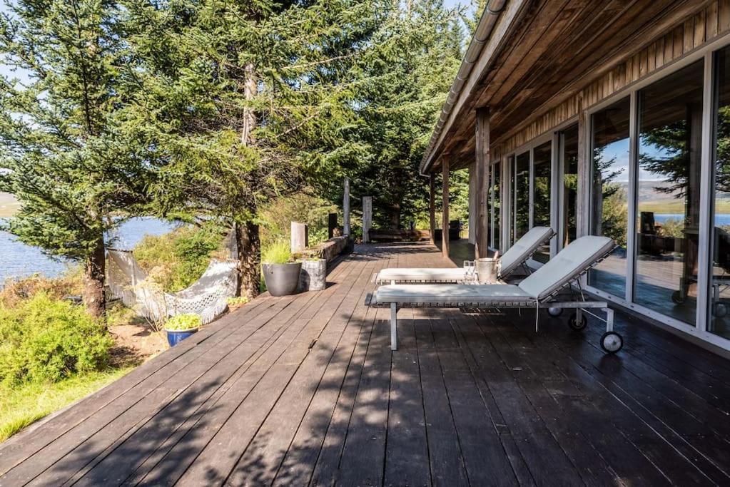 Luxury Lakefront Villa, Infinity Hot Tub And Sauna Grimsnes og Grafningshreppur Dış mekan fotoğraf