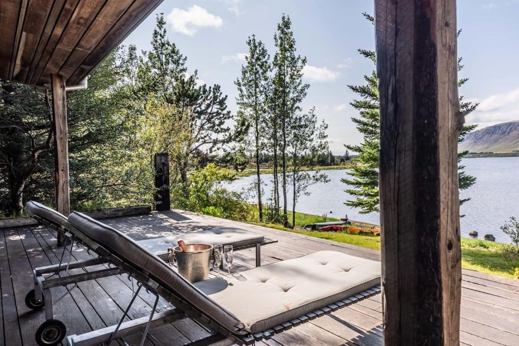 Luxury Lakefront Villa, Infinity Hot Tub And Sauna Grimsnes og Grafningshreppur Dış mekan fotoğraf