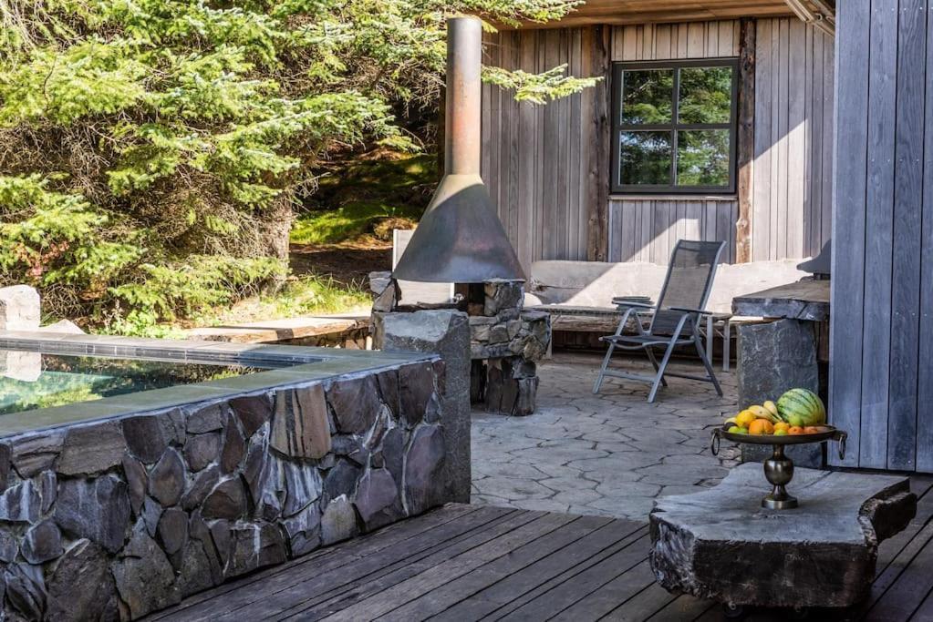 Luxury Lakefront Villa, Infinity Hot Tub And Sauna Grimsnes og Grafningshreppur Dış mekan fotoğraf