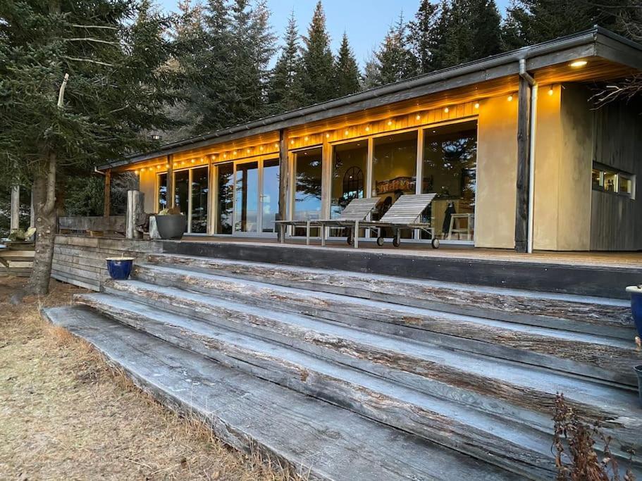 Luxury Lakefront Villa, Infinity Hot Tub And Sauna Grimsnes og Grafningshreppur Dış mekan fotoğraf